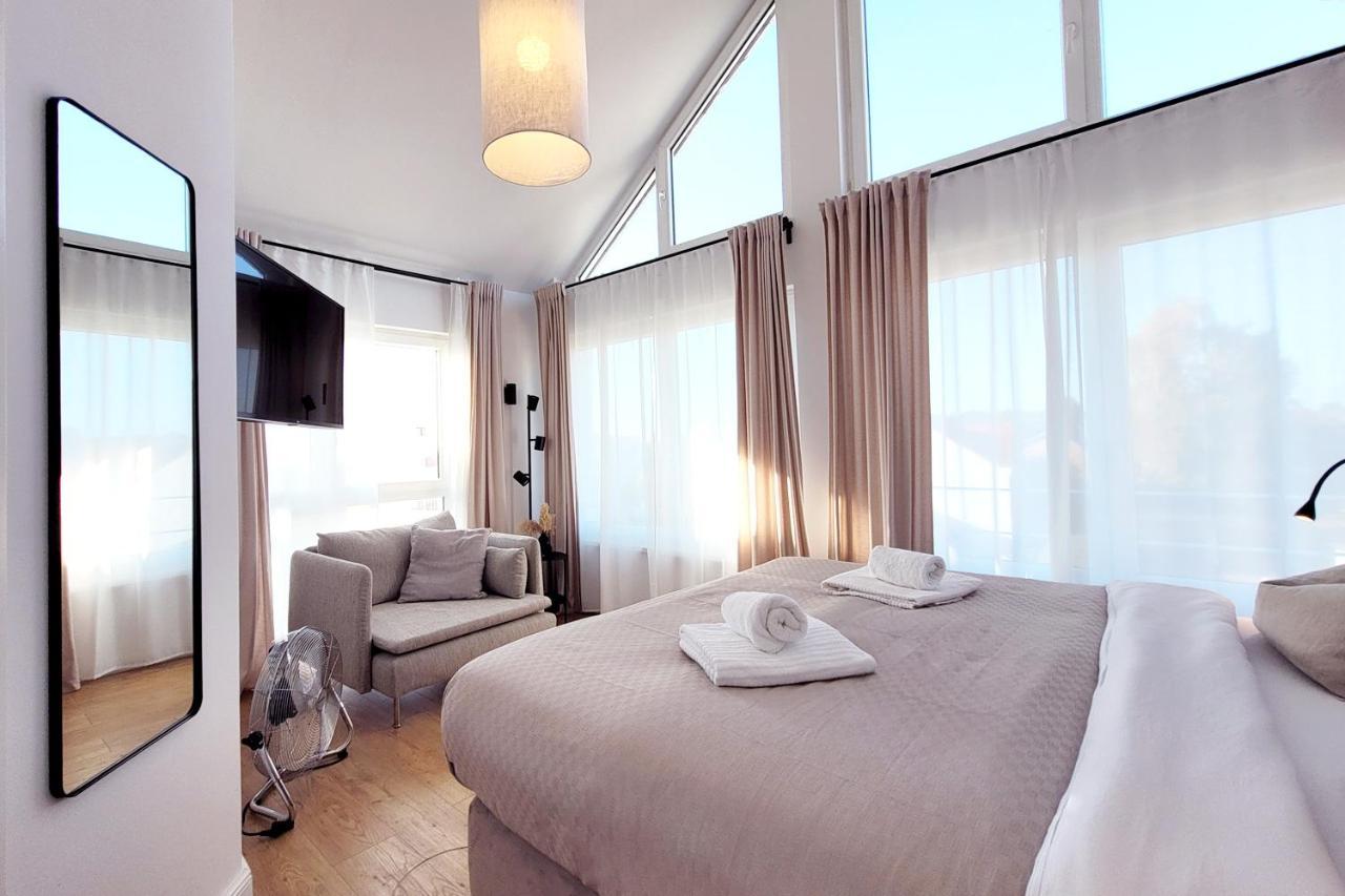 Grosse Penthouse Ferienwohnung Mit Meerblick, Sonnenterrasse & Luxusbad Von "Momentic" Sierksdorf Zewnętrze zdjęcie